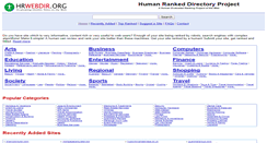 Desktop Screenshot of hrwebdir.org