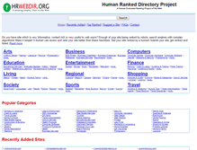 Tablet Screenshot of hrwebdir.org